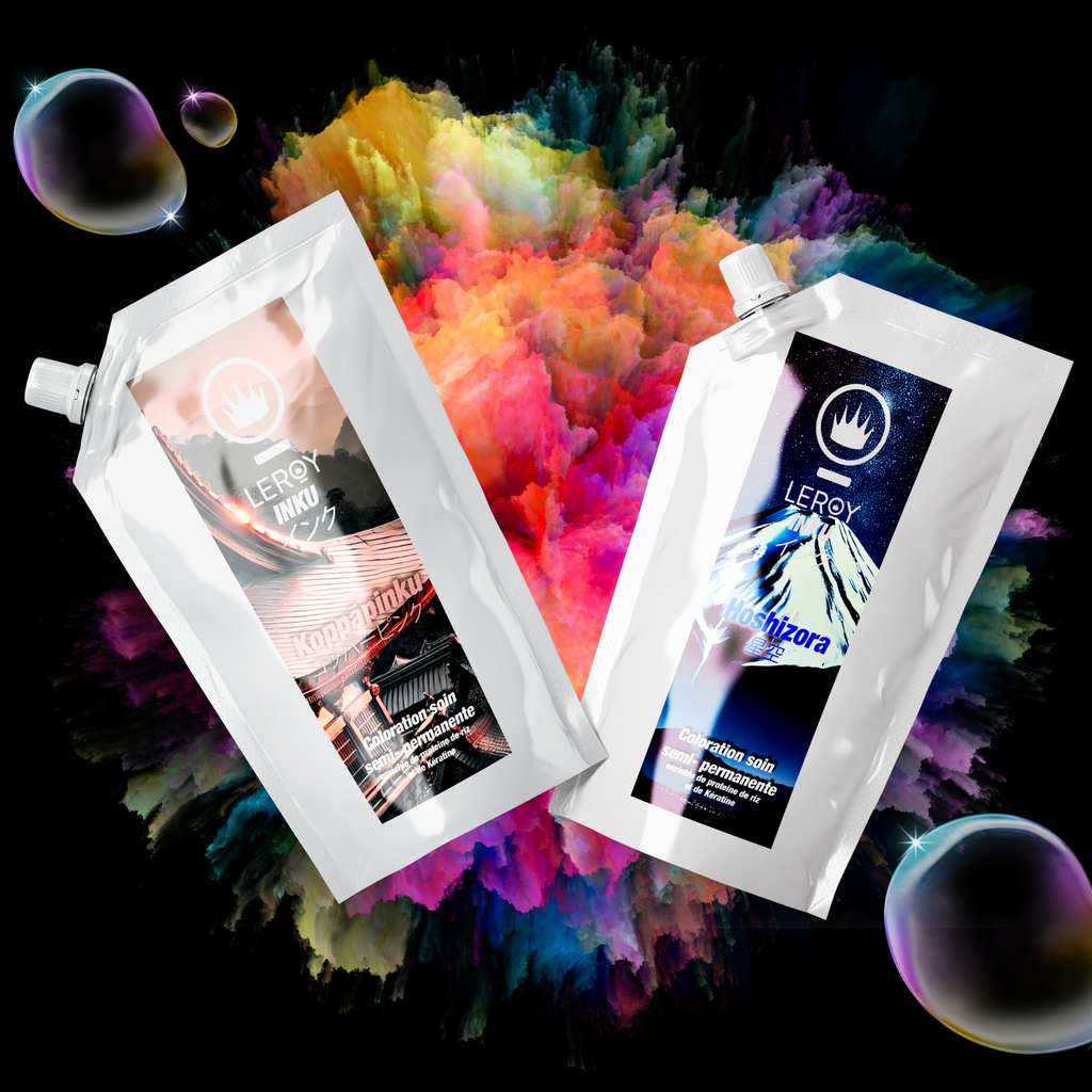 INKU coloration réparatrice pigments directs